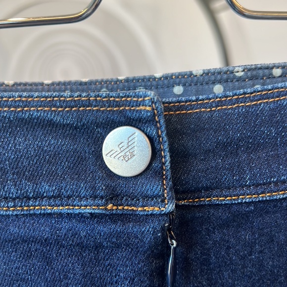 ARMANI JEANS DENIM PENCIL SKIRT - SIZE SMALL - Picture 4 of 8